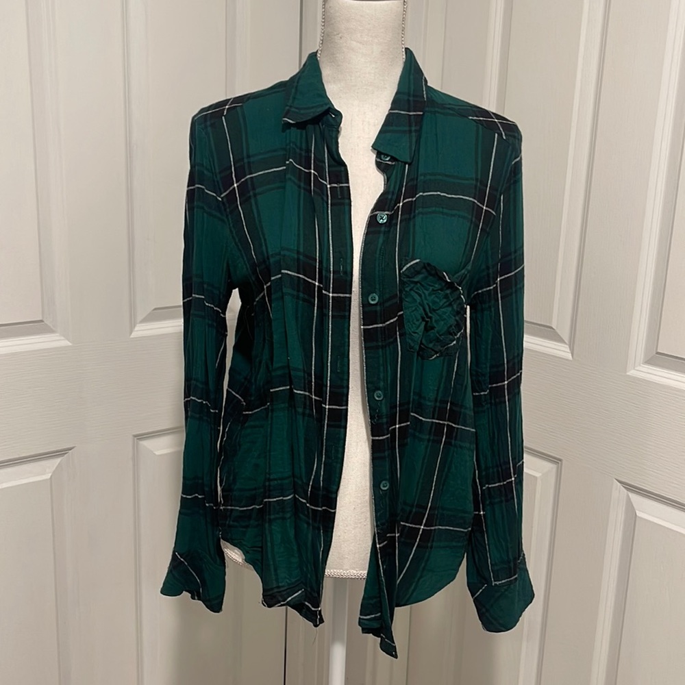 BP plaid top